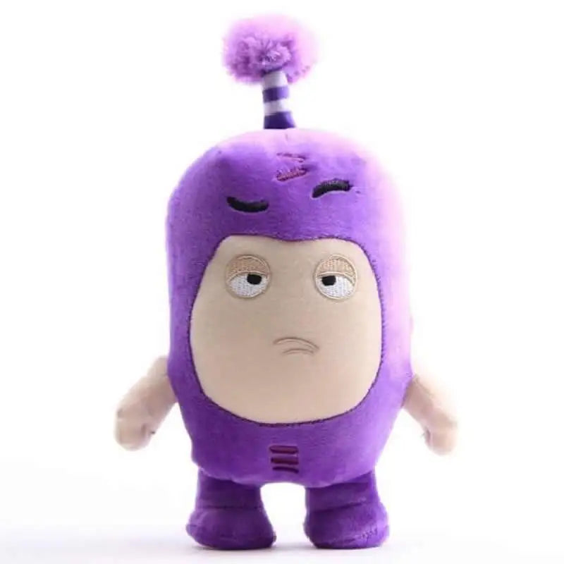 24cm Cartoon Oddbods Anime Plush Toy Treasure of Soldiers Monster Soft Stuffed Toy Fuse Bubbles Zeke Jeff Doll for Kids Gift