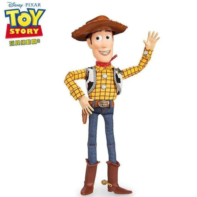 Disney Toy Story 4 Talking Woody Buzz Jessie Rex Action Figures Anime Decoration Collection Figurine for children gift toy model