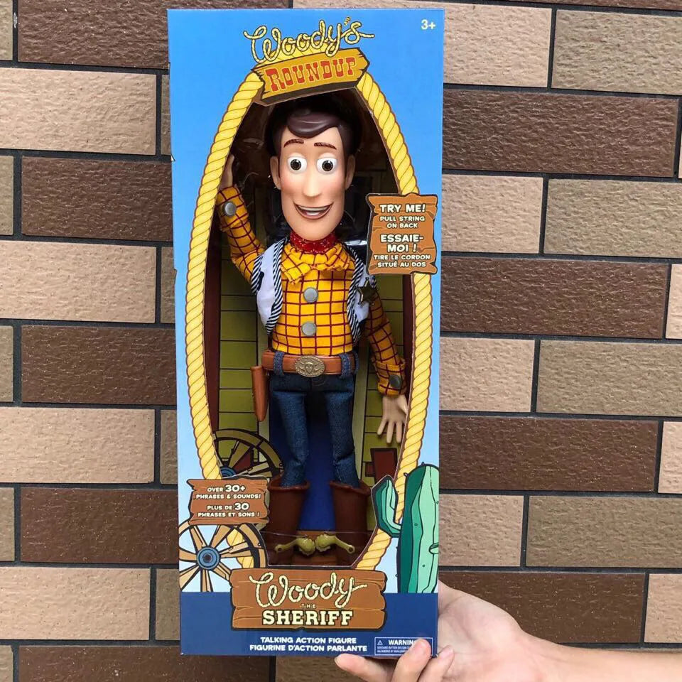 Disney Toy Story 4 Talking Woody Buzz Jessie Rex Action Figures Anime Decoration Collection Figurine for children gift toy model
