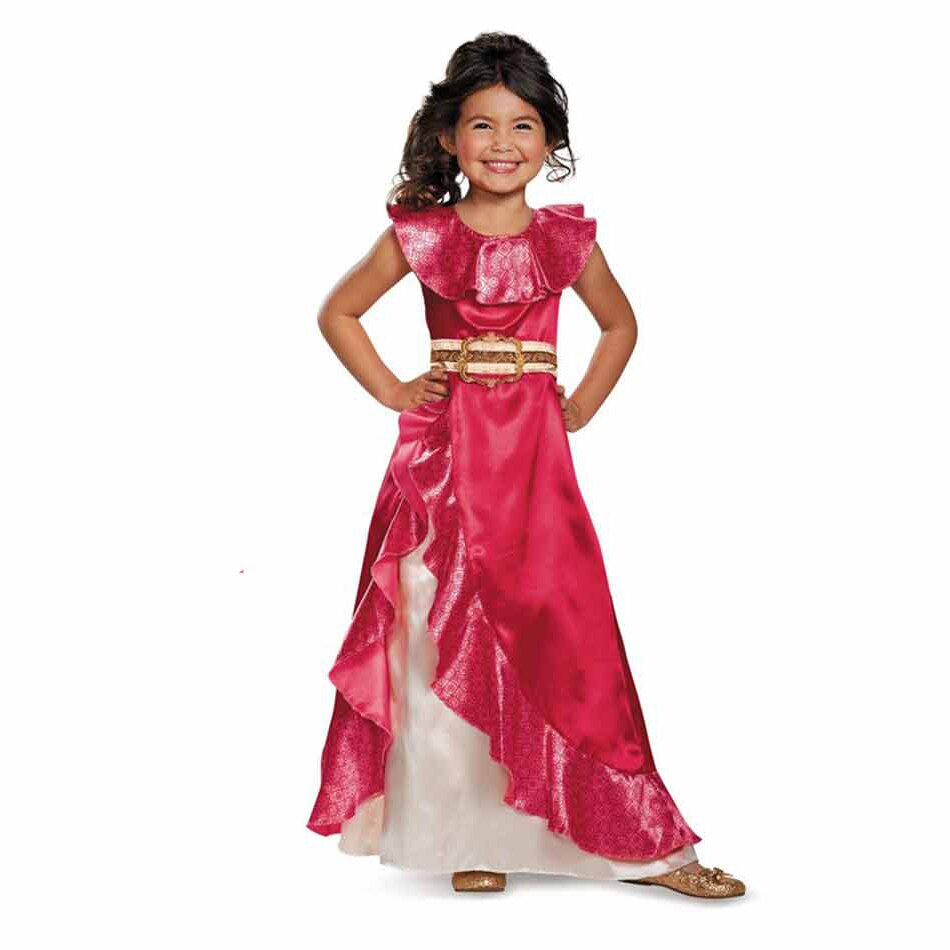 Kids New Year Party Dress up Princess Jasmine Costume Disney Fancy Cinderella Mermaid Ariel Cosplay