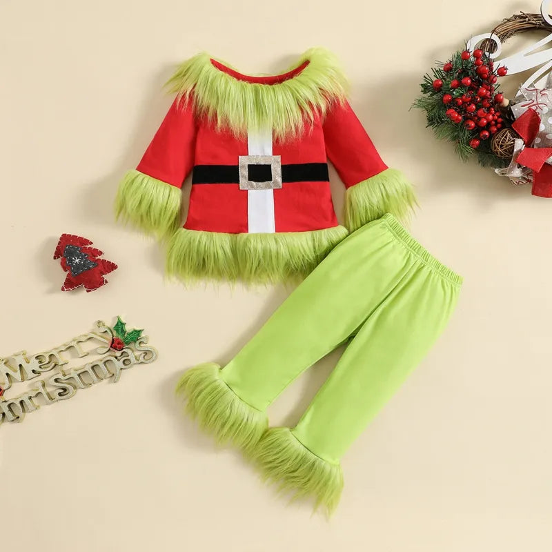 Plus Christmas Costume Set