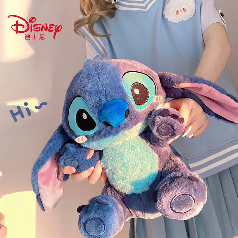 Genuine Disney Stitch 25-30CM Plush Toy Anime Lilo & Stitch Stuffed Toys Kawaii Cartoon Cute Pillow Doll Toys Kids Birthday Gift