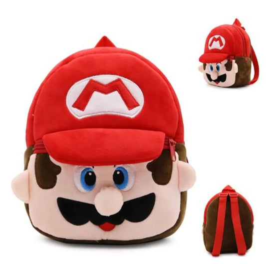 Super Mario Brothers Children's Backpack Anime Cartoon Storage Bag Candy Travel Bag Portable Birthday Christmas Gift