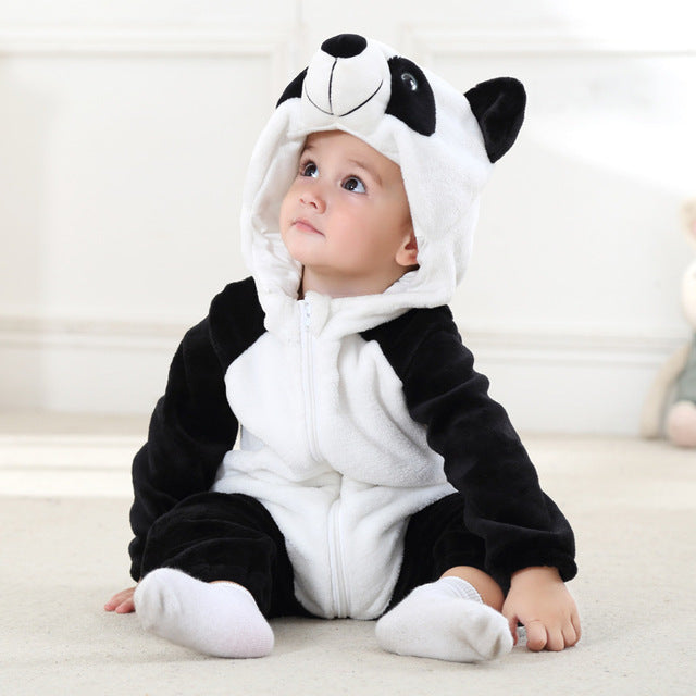 Kids/Baby Romper Animal Character Onesie Winter Suit