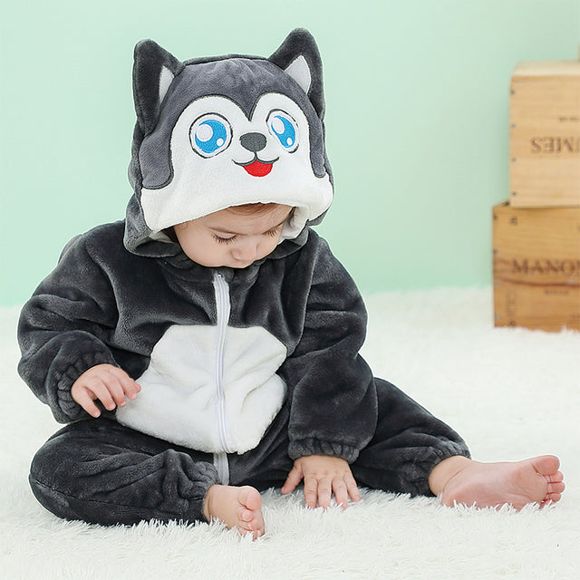 Cute Animal Cartoon Baby Onesie Costume