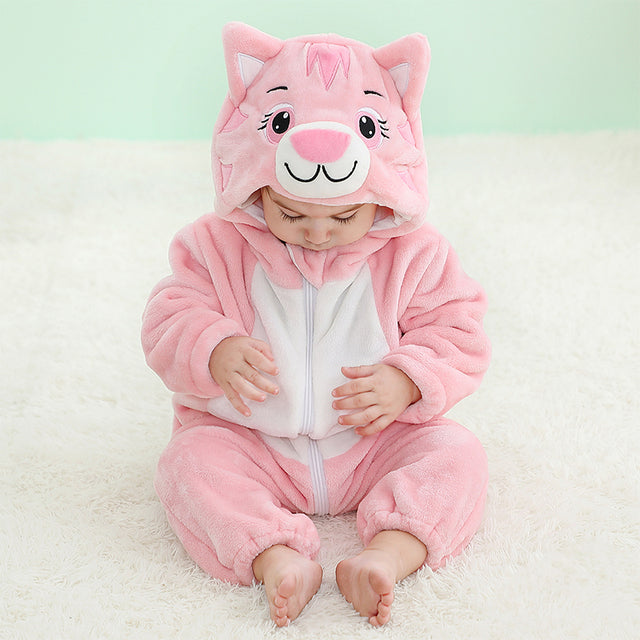 Cute Animal Cartoon Baby Onesie Costume