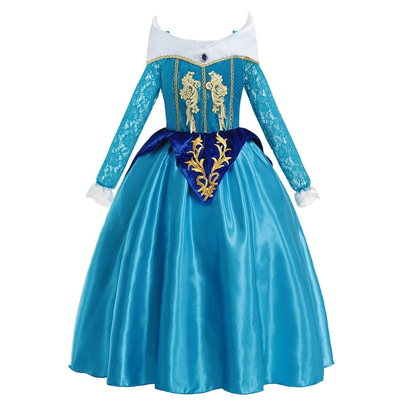 Sleeping Beauty Princess Aurora Dress Up Costumes