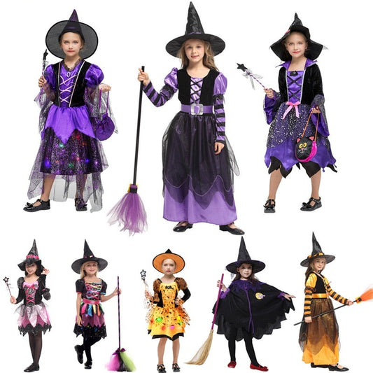 Vampire Witch Halloween Costume for Kid