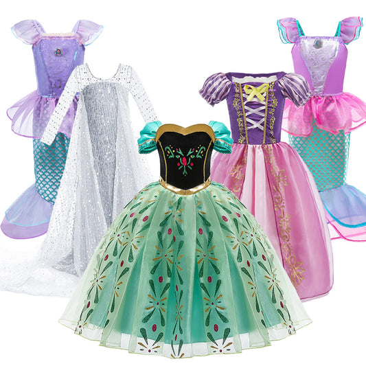 Princess Costume Girls Fancy Dress