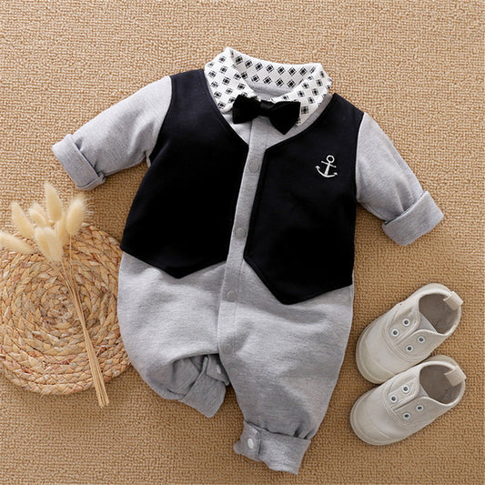 Baby Clothes Gentleman Rompers