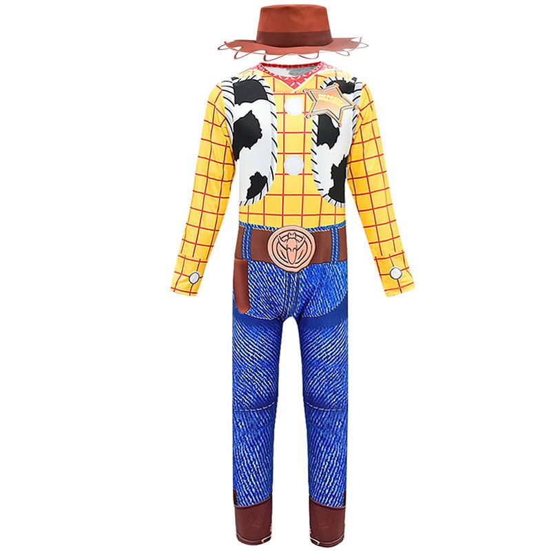 Toy Story Woody, Buzz Lightyear, Jessie  Kids Jumpsuit Cosplay Halloween Costume