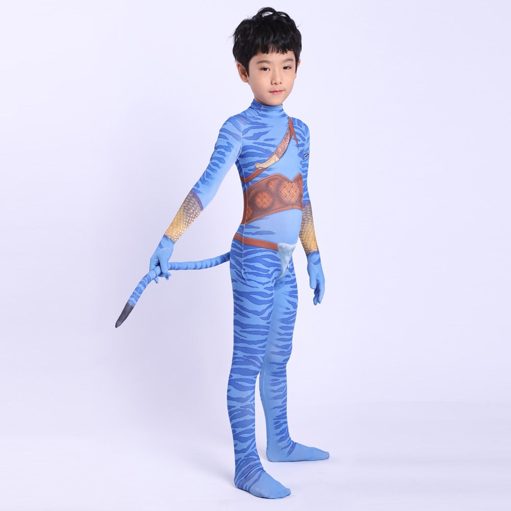 Avatar 2 Cosplay Costume Adult Kids