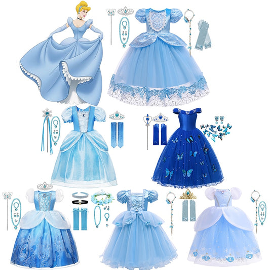 Disney Princess Cinderella Cosplay Butterfly Mesh Costume