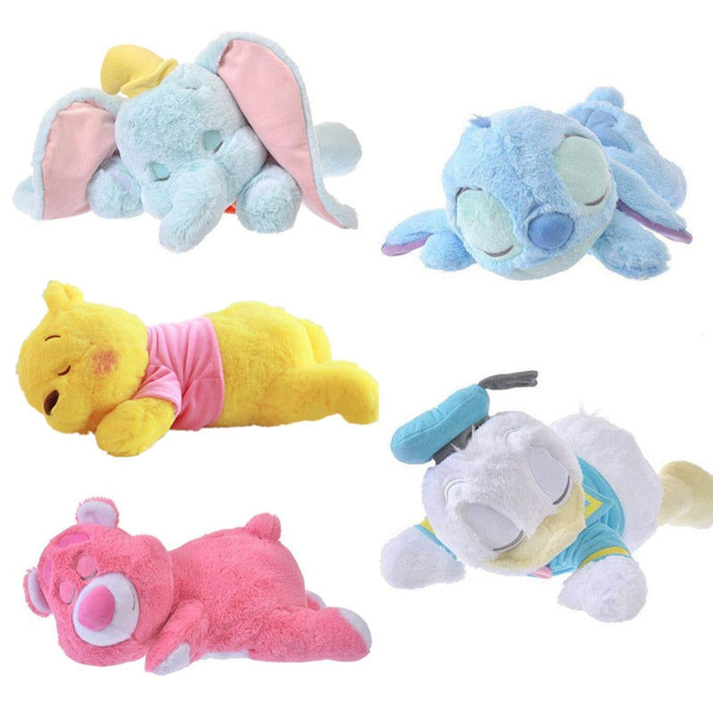 Cartoon Sleeping Baby Soft Plush Doll Stuffed Animals Pillow Toy