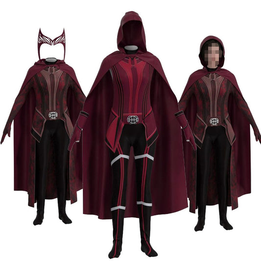 Doctor Strange Scarlet Witcha Wanda Cosplay Halloween Party Costume