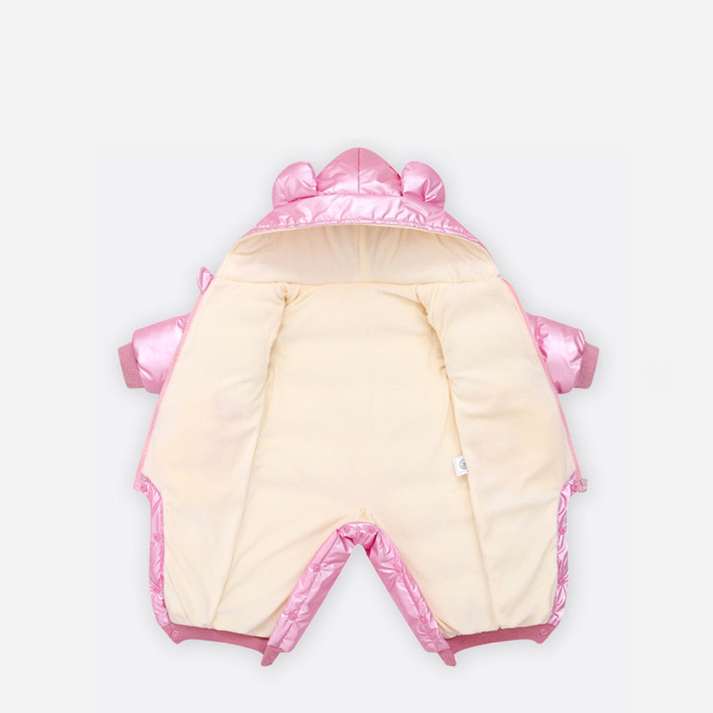 Newborn Winter Jacket Waterproof Coat Snowsuit Rompers