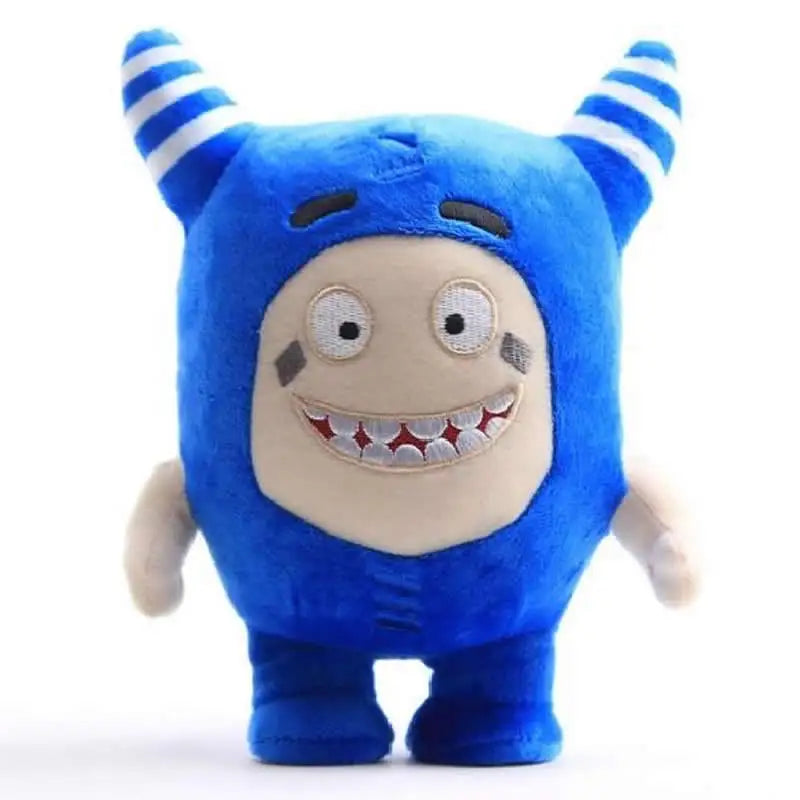 24cm Cartoon Oddbods Anime Plush Toy Treasure of Soldiers Monster Soft Stuffed Toy Fuse Bubbles Zeke Jeff Doll for Kids Gift