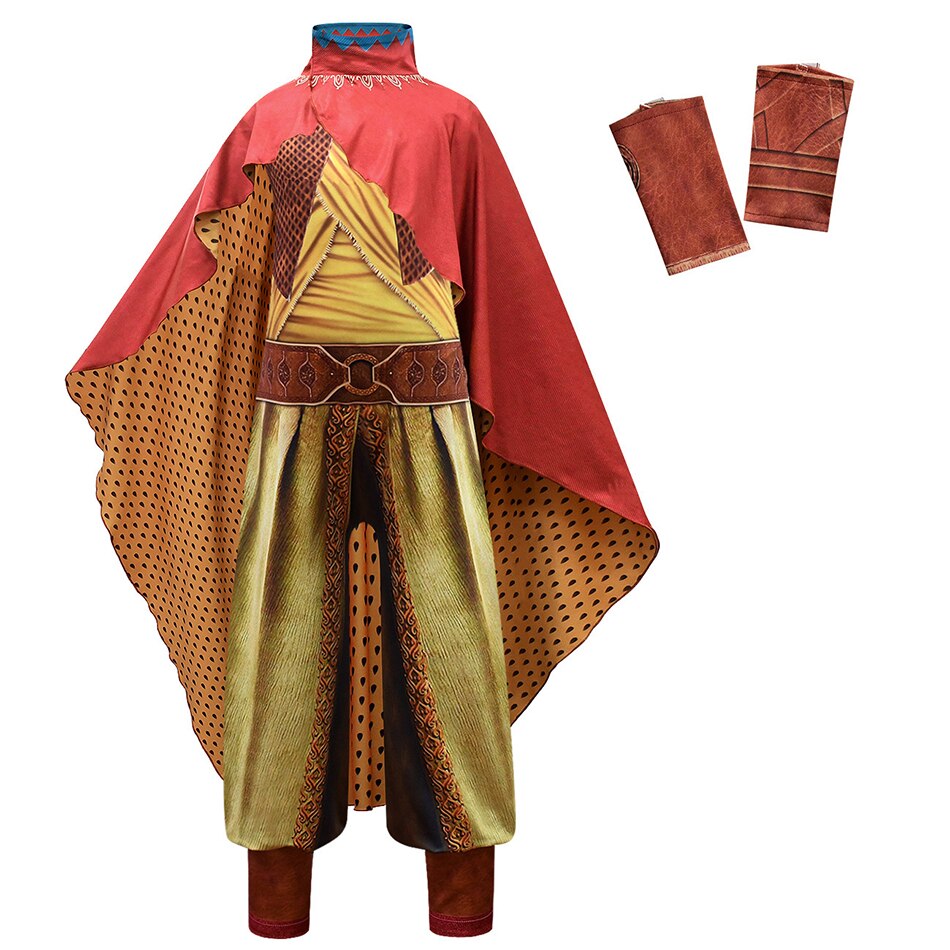 Disney Raya And The Last Dragon Cosplay Costume Kids Halloween Party Fancy Dress up Outfits Set