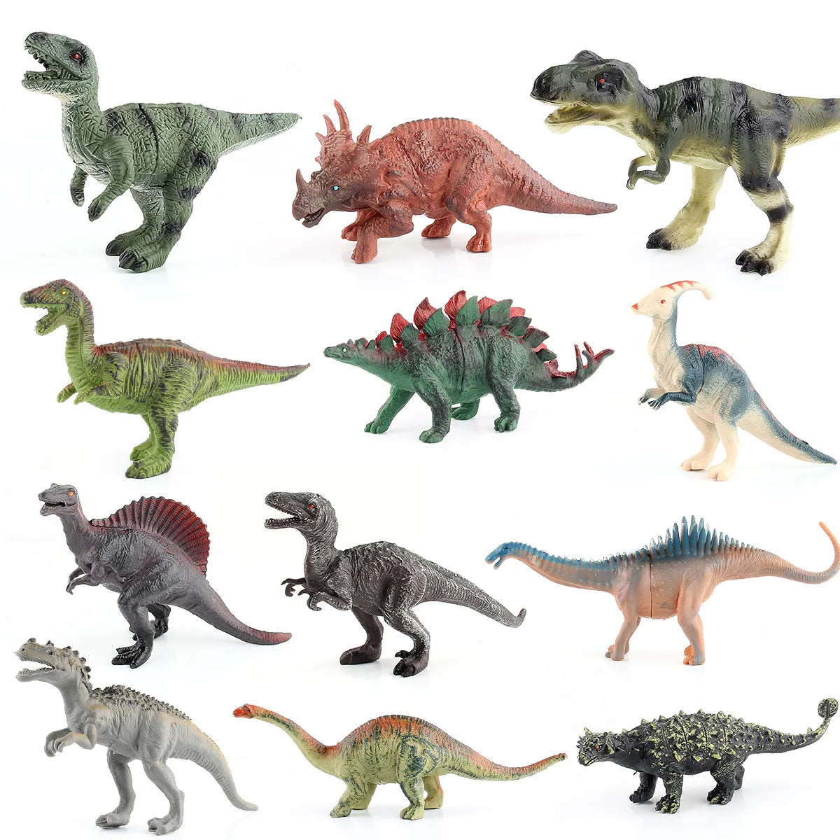 28 styles Dinosaur Model toys Jurassic Tyrannosaurus Indominus Rex Triceratops Brontosaurus Boy christmas birthday gift