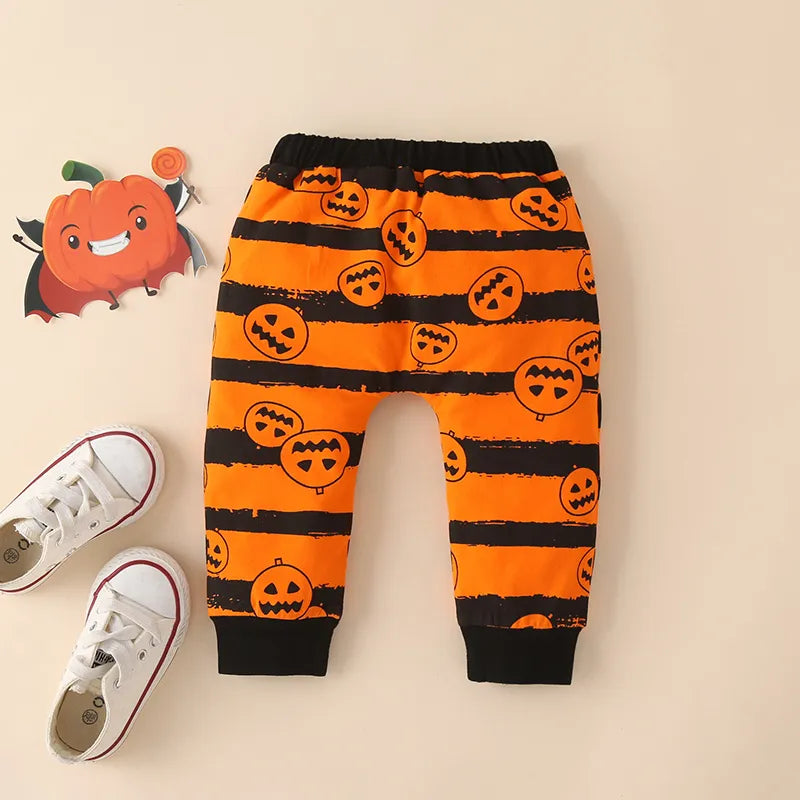 My First Halloween Baby Clothes For Newborns Baby Romper Autumn Winter Boy/Girl Clothes Long Sleeve Infant Halloween Costume Set