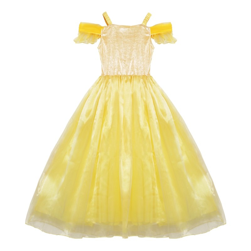 Princess Belle Party Dress up for Halloween Cosplay Costume party