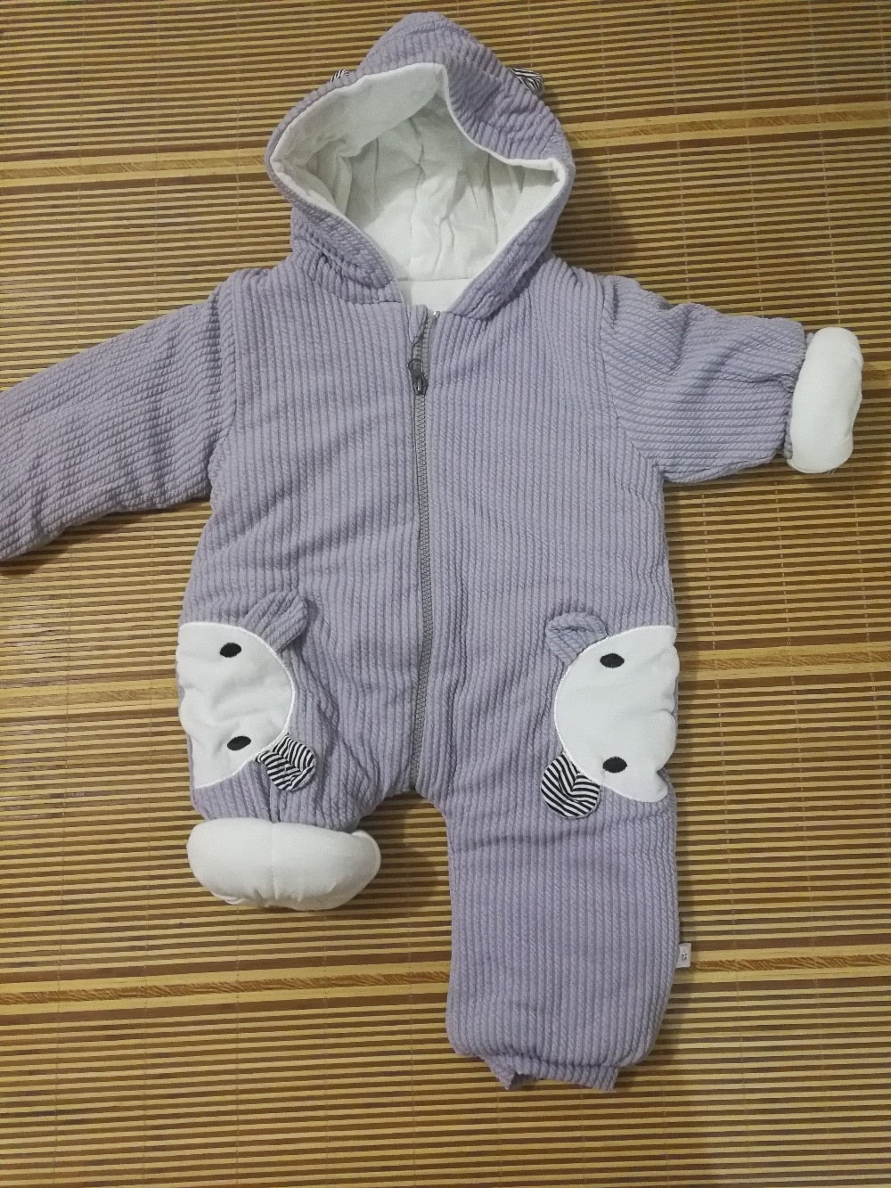 Baby Rompers for Autumn Winter Weather Jumpsuit Thick Warm Comfortable