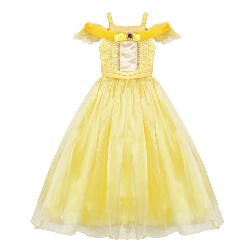 Princess Belle Party Dress up for Halloween Cosplay Costume party