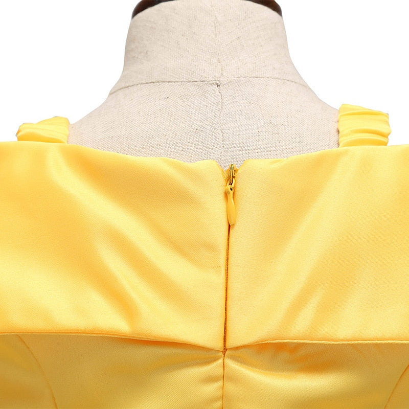 Kids Princess Dresses Girls Belle Party Costume