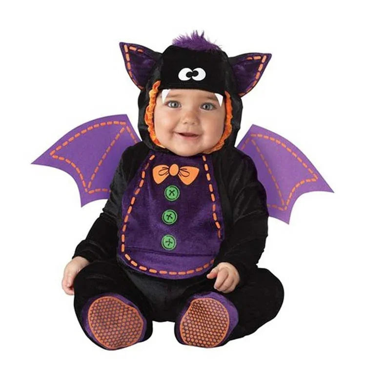 Animal Carnival Purim Halloween Outfits Baby Boys Girls Costume Tiger Animal Cosplay Rompers Jumpsuit Toddlers Infant Clothes