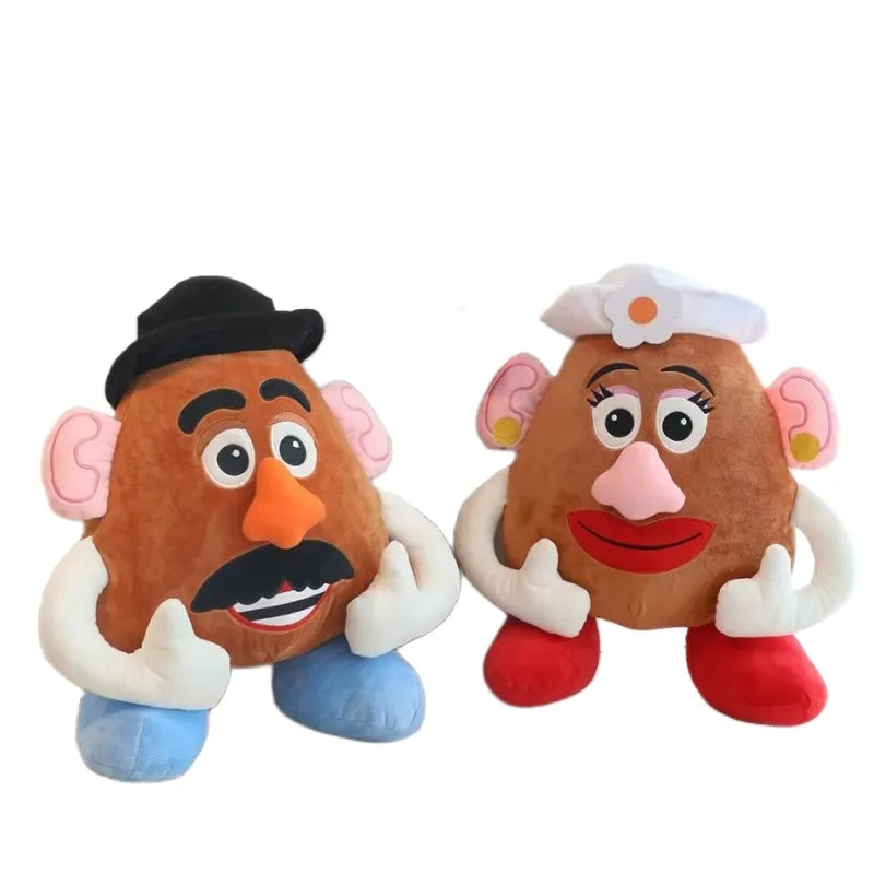 Cute Mr And Mrs Potato Head Plush Toy Lovely Stuffed Toy Story Anime Plushies Sleeping Doll Pillow Blanket Nap Xmas Gifts Girl