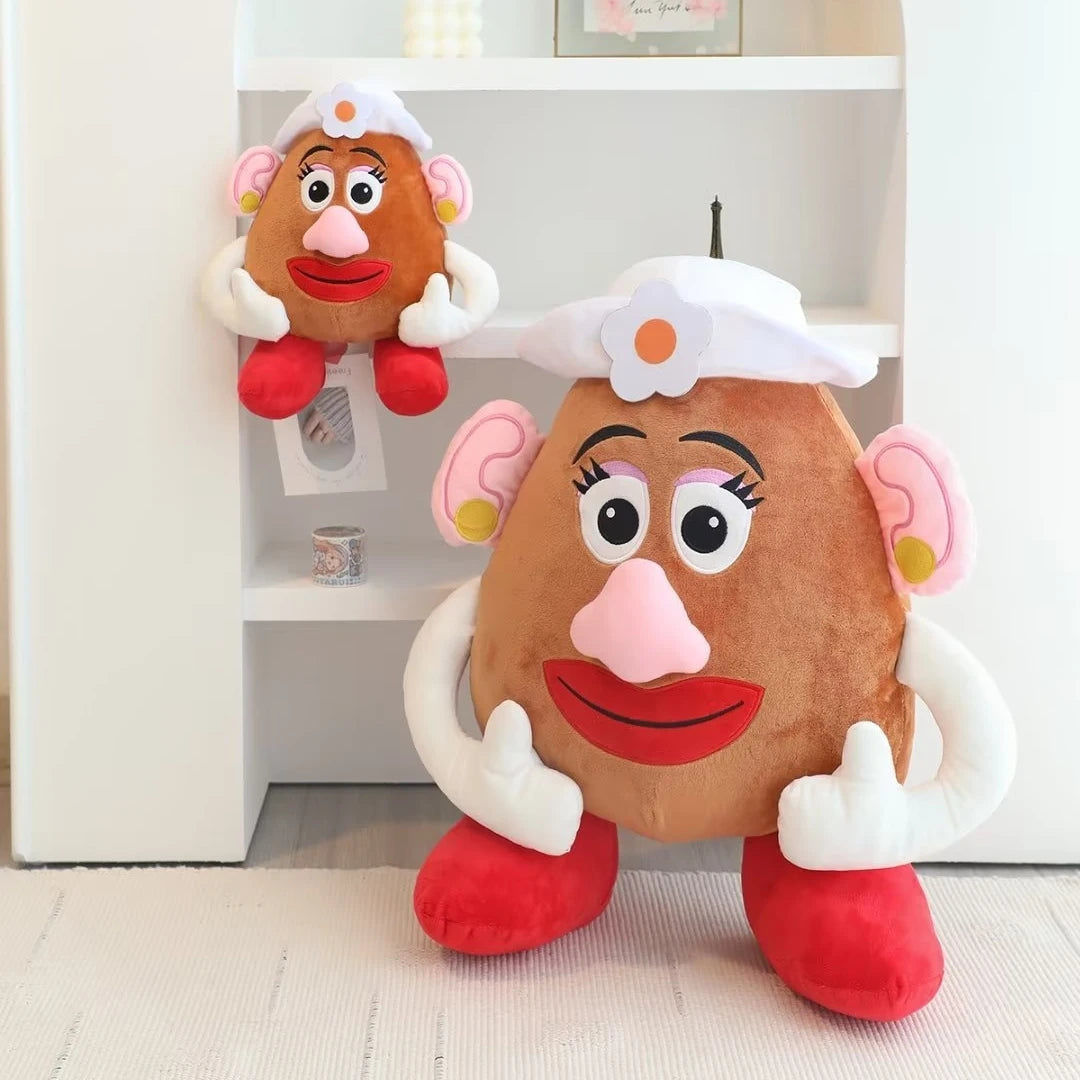 Cute Mr And Mrs Potato Head Plush Toy Lovely Stuffed Toy Story Anime Plushies Sleeping Doll Pillow Blanket Nap Xmas Gifts Girl