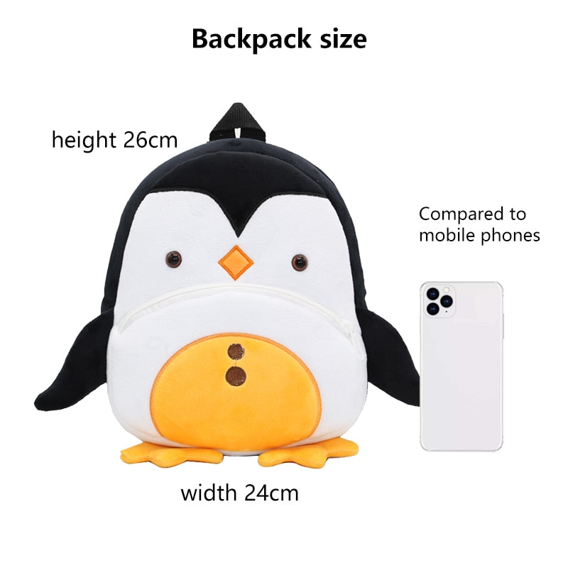 Cute Animals Cartoon Plush Children Backpack/Schoolbag