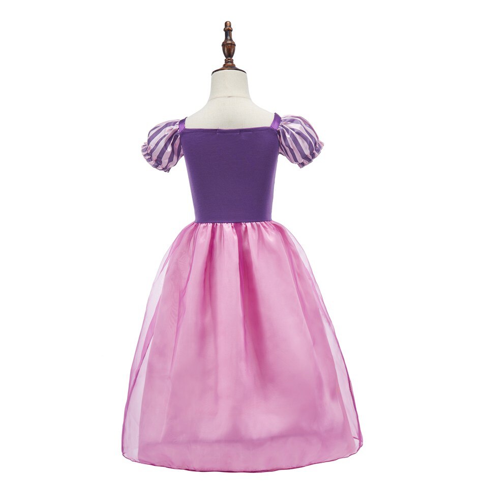 Rapunzel Dress Costume Carnival Party Clothing for Girls