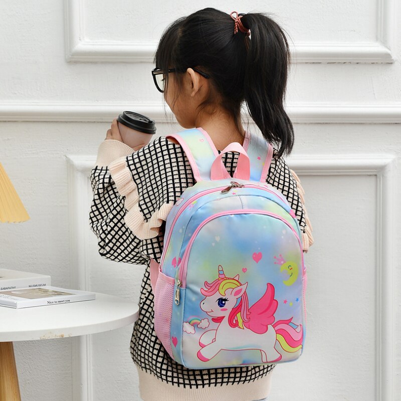 Unicorn Mermaid Lightweight Backpacks for school/preschool