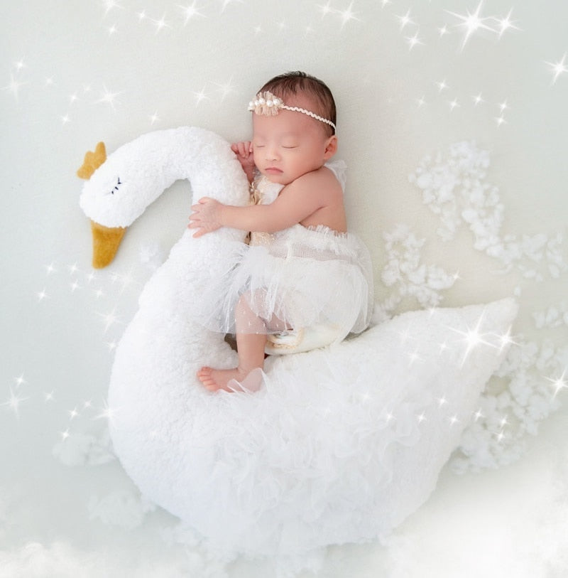 Newborn Photography Props Plush Animal Bunny Doll Posing Pillow