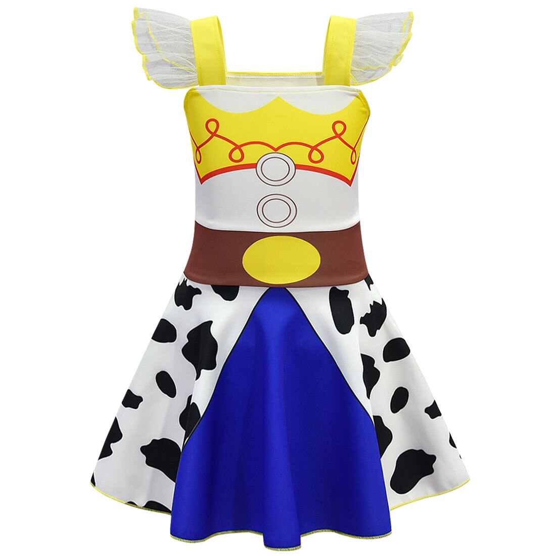 Disney Toy Story Princess Dress Cosplay Buzz Lightyear Woody Jessie Cowboy Girl Clothing for Halloween Carnival Birthday Party