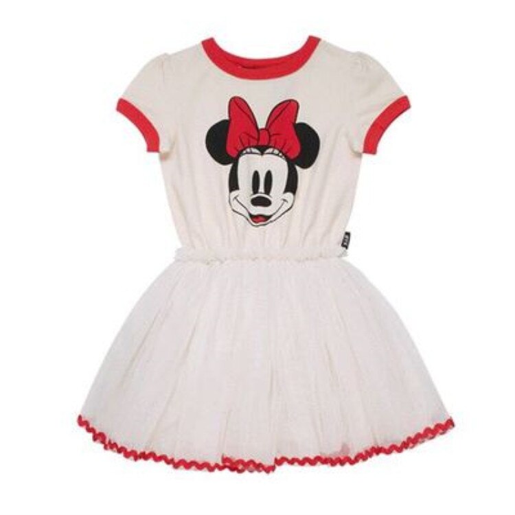 Summer Baby Girl Casual Dress Floral Kids Toddler Minnie Mouse Daisy Cartoon Cute Princess Costumes For Girls Backless Dresses