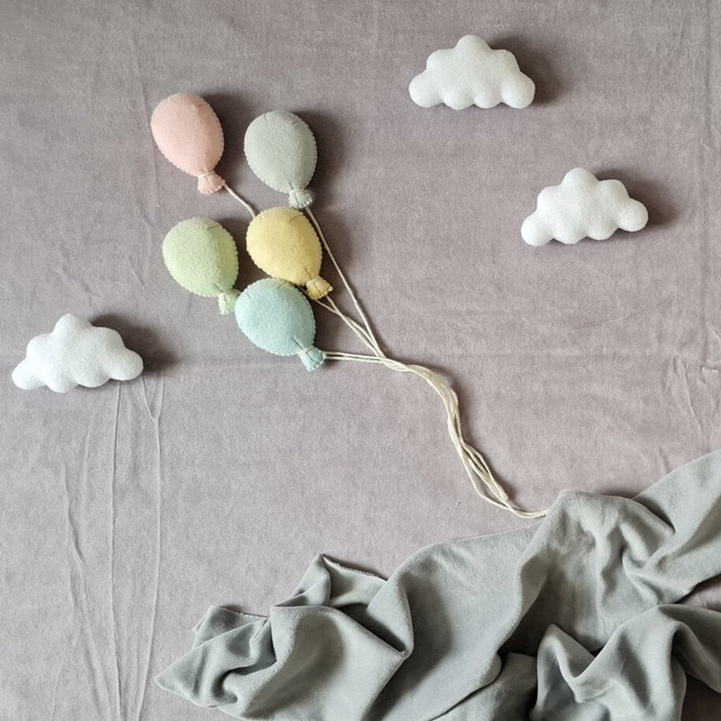 Newborn Photography Props Accessories Handmade Balloon Cloud Studio Baby Photo Decoration