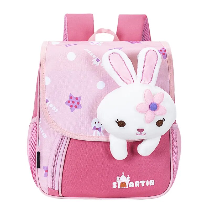 Little Lion Children's Schoolbag Bag Cartoon Cute Backpack Kindergarten Boys and Girls Lightweight Ridge Protection Knapsack