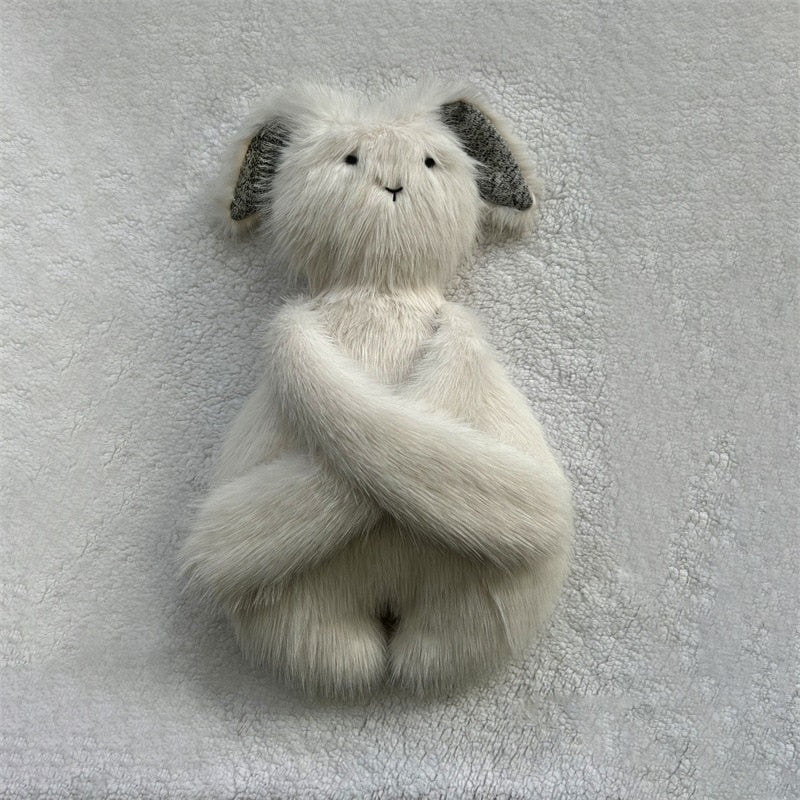 Newborn Photography Props Plush Animal Bunny Doll Posing Pillow