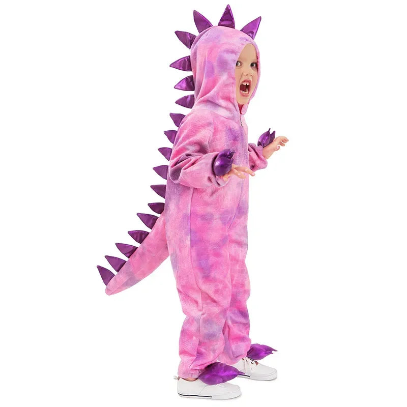 Cosplay Children's Dinosaur Costume World Tyrannosauru Cosplay Jumpsuits Stage Party Cos Suits For Kids Christmas Gifts 2023 new