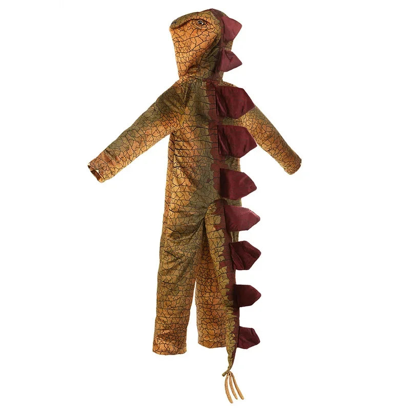 Cosplay Children's Dinosaur Costume World Tyrannosauru Cosplay Jumpsuits Stage Party Cos Suits For Kids Christmas Gifts 2023 new