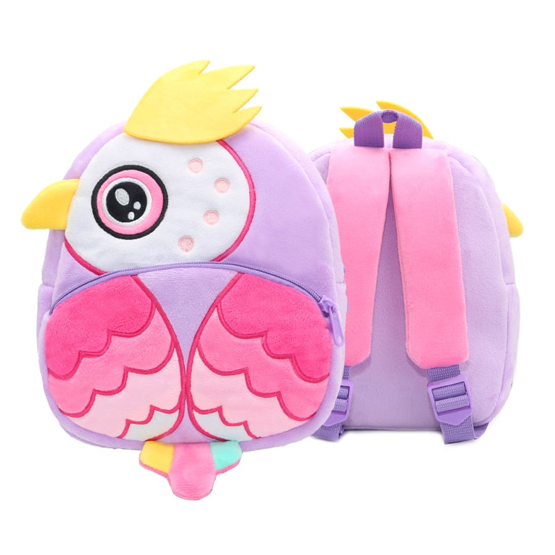 Cute Animals Cartoon Plush Children Backpack/Schoolbag