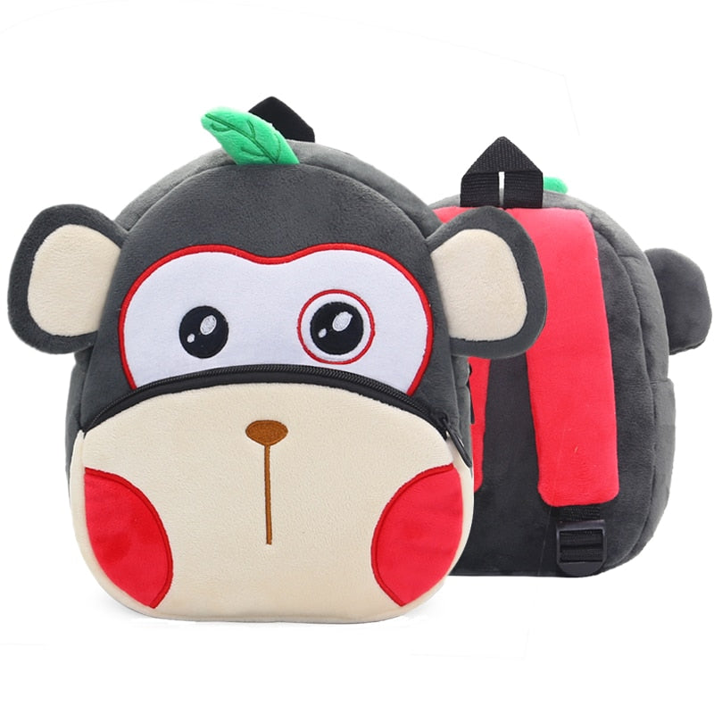 Cute Animals Cartoon Plush Children Backpack/Schoolbag