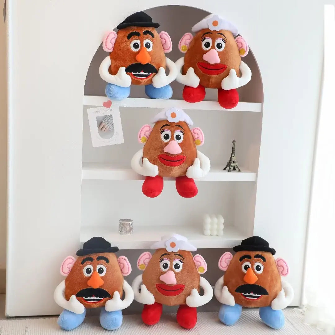 Cute Mr And Mrs Potato Head Plush Toy Lovely Stuffed Toy Story Anime Plushies Sleeping Doll Pillow Blanket Nap Xmas Gifts Girl