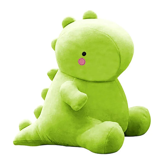 22~60cm Colorful Dinosaurs Plush Dolls Squishy Kawaii Animal Comforting Plushie Peluche Green Pink Yellow Dino Cartoon Toy