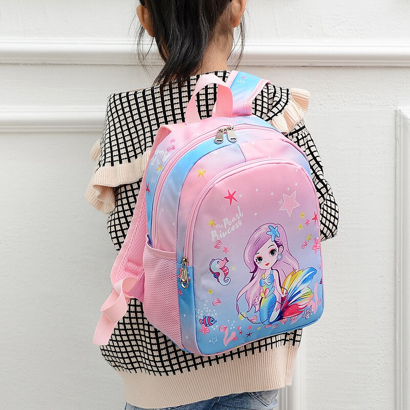 Unicorn Mermaid Lightweight Backpacks for school/preschool