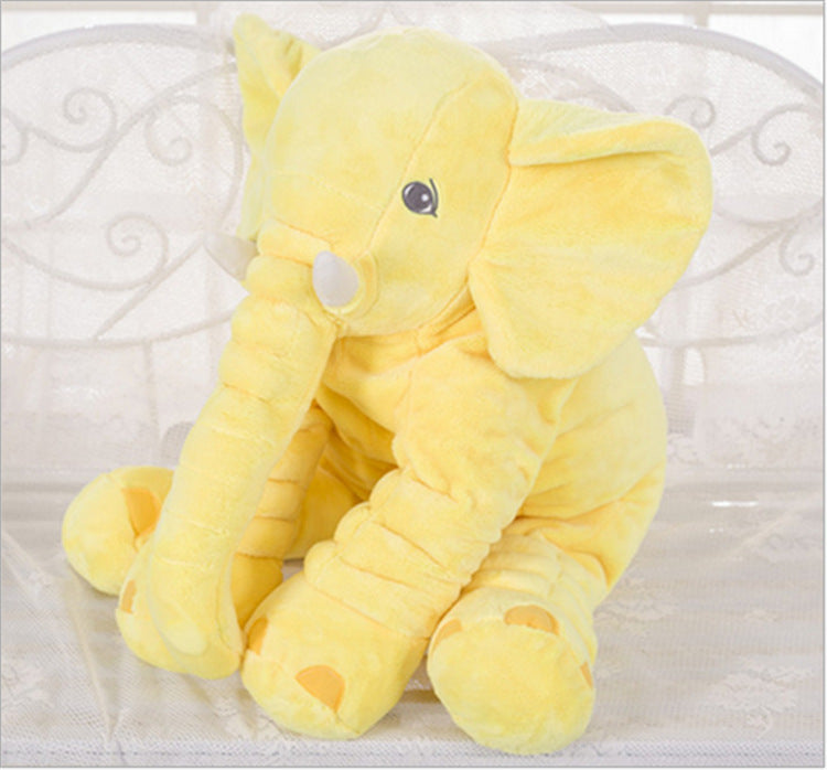 Elephant Plush Pillow Stuffed Toy for Baby Comfort Sleeping