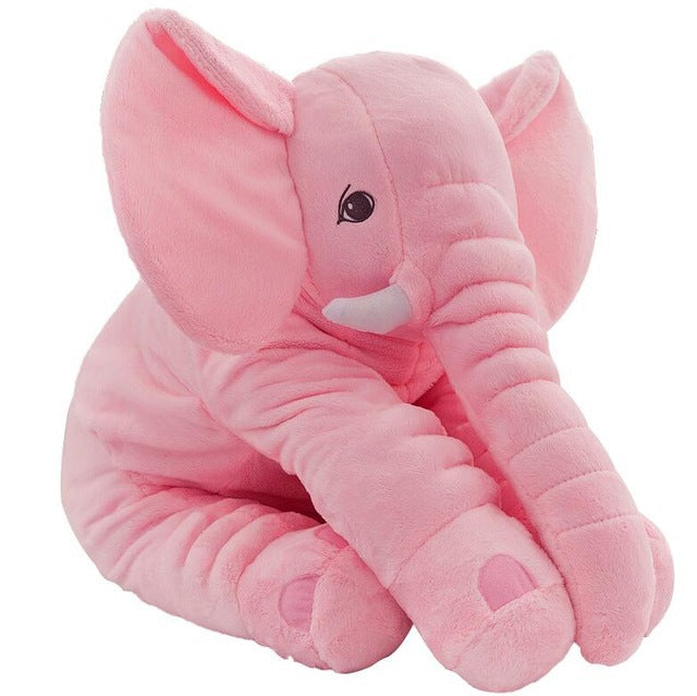 Elephant Plush Pillow Stuffed Toy for Baby Comfort Sleeping – Kidz