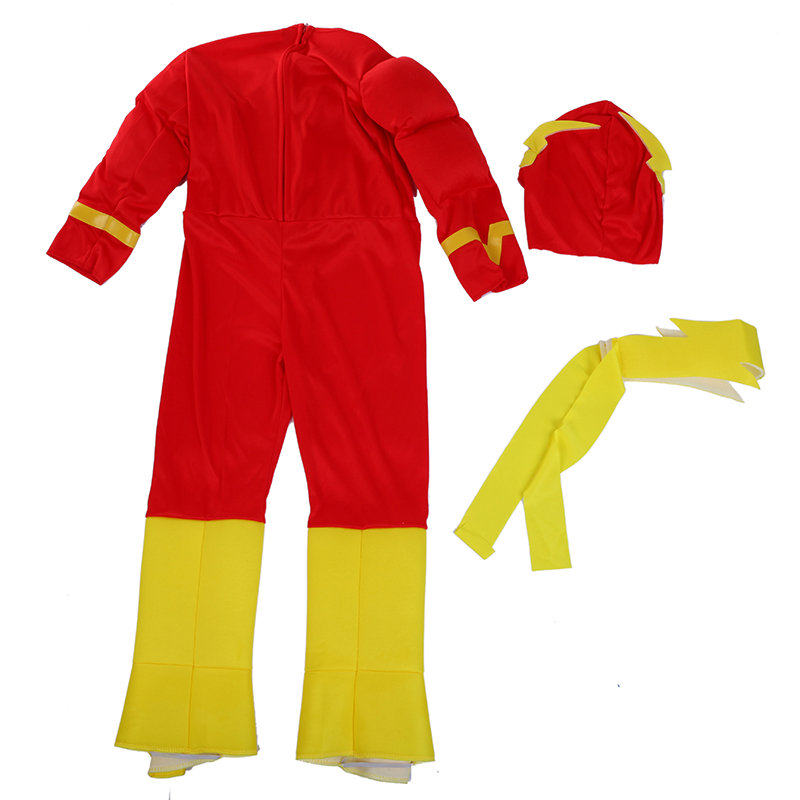 The Flash Muscle Superhero Fancy Cosplay Costume